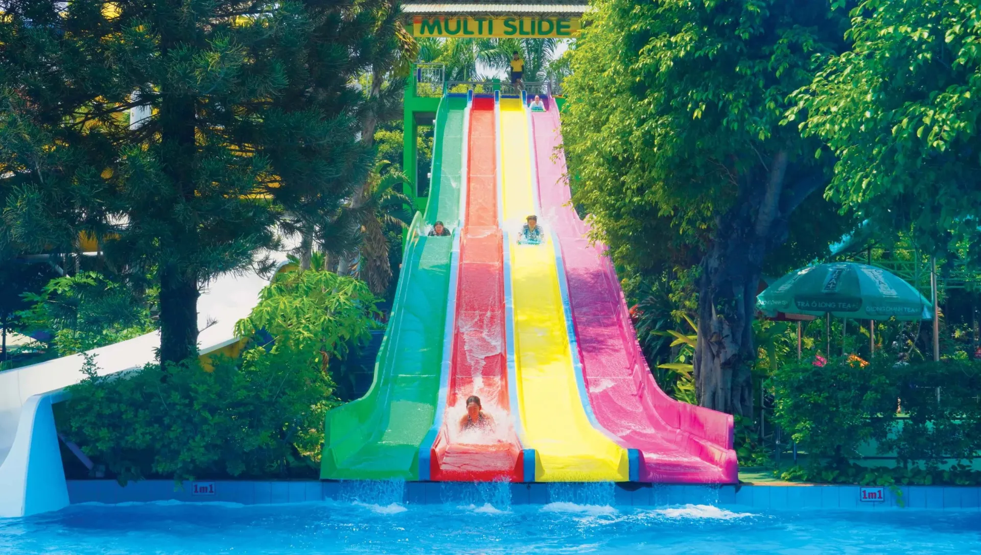 Máng trượt Nhiều Làn 6