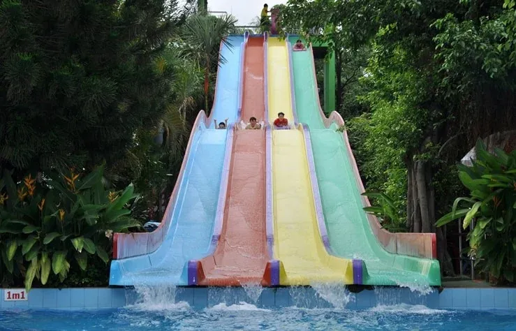 Máng trượt Nhiều Làn 8