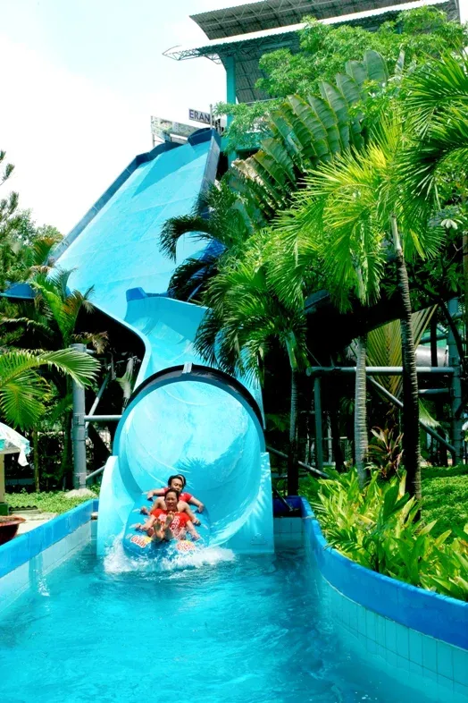 Máng Trượt Phao Ba 7